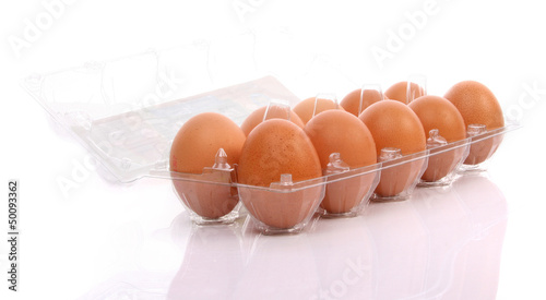 Eggs in a box