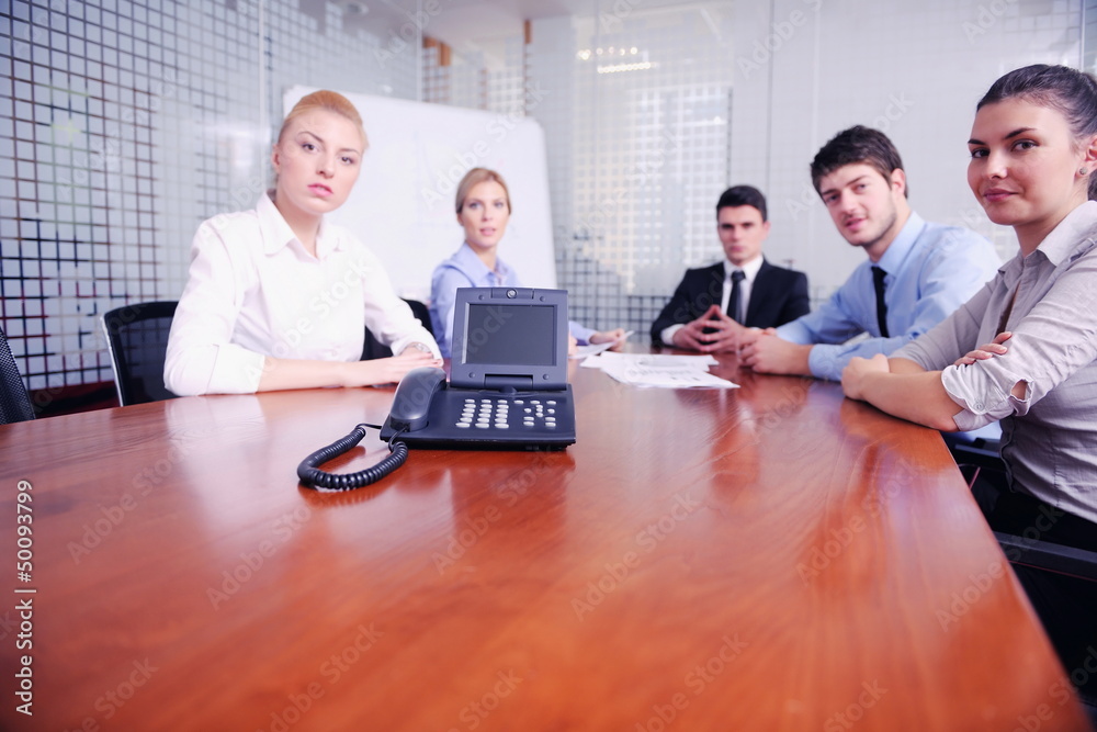 business people in a video meeting business people in a video meeting
