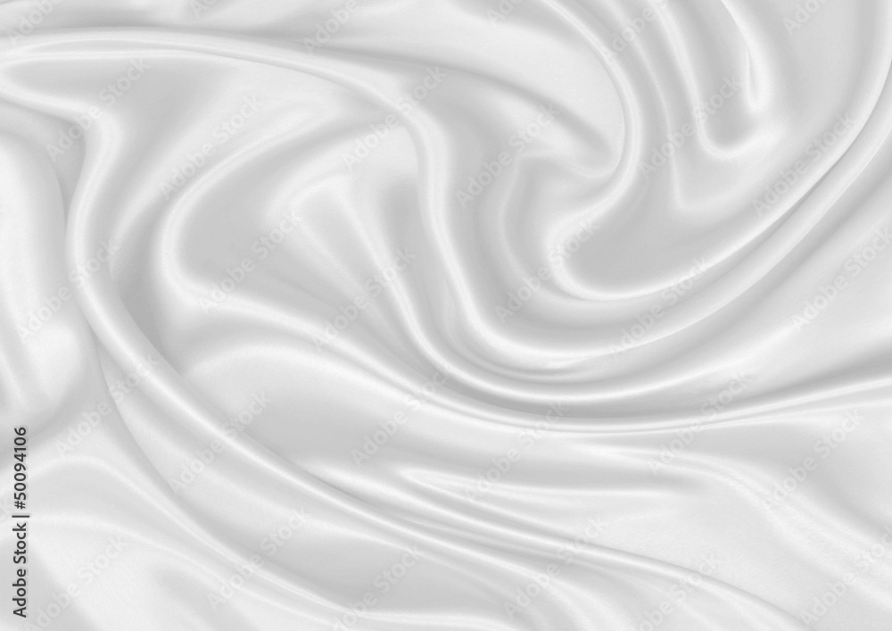 Smooth elegant white silk Smooth elegant white silk
