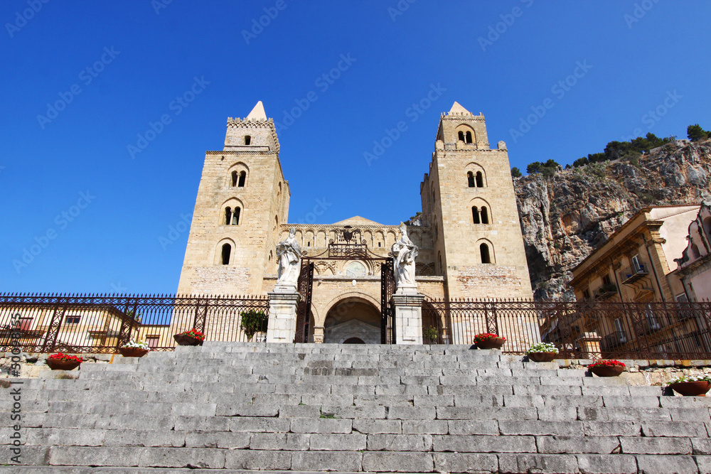 Italy, Sicily - Cefalù Cathedral or Duomo