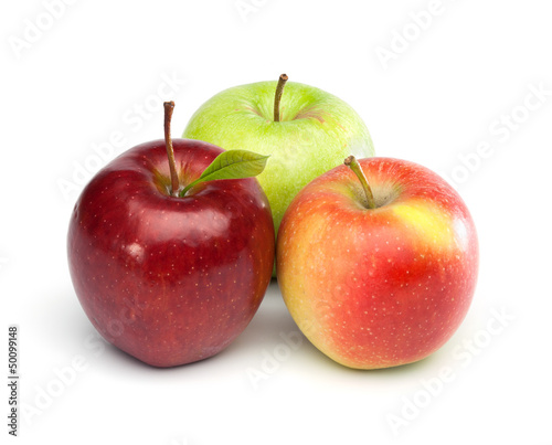 Red, green and mixed Apples