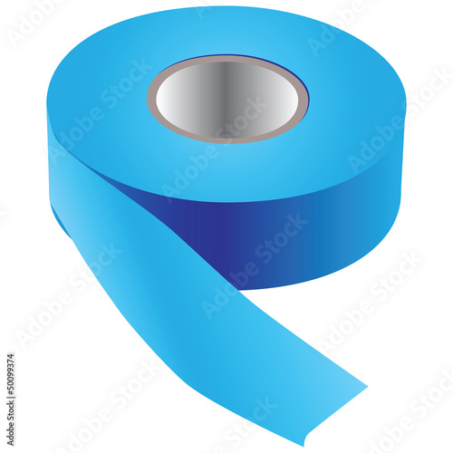 Blue tape for painting