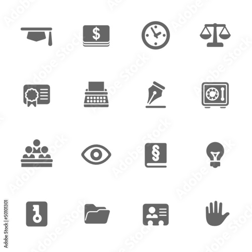 law icons