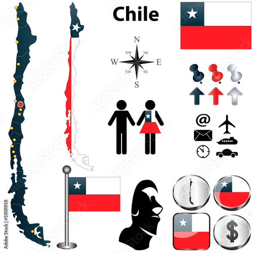 Map of Chile