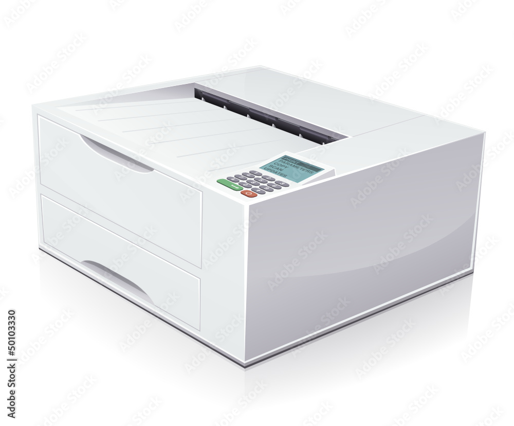Fototapeta premium Laser printer
