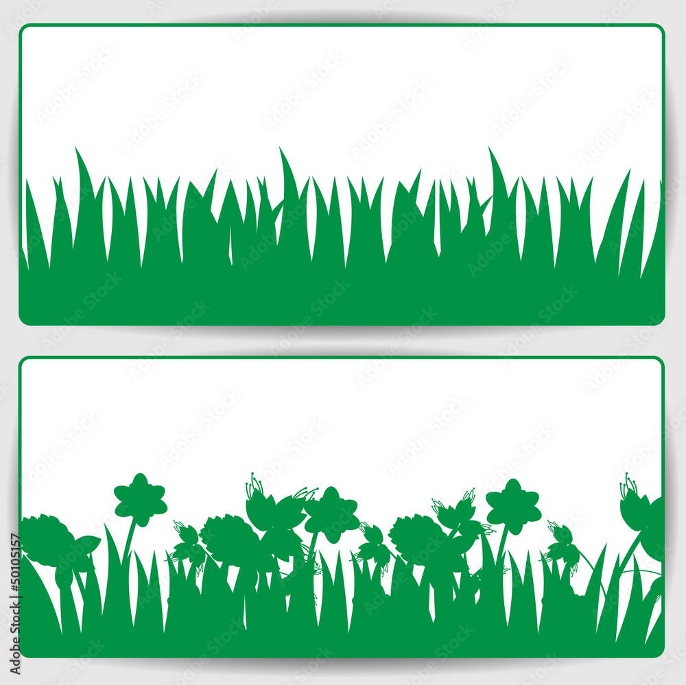 custom made wallpaper toronto digitalgrass  and flowers on a white background