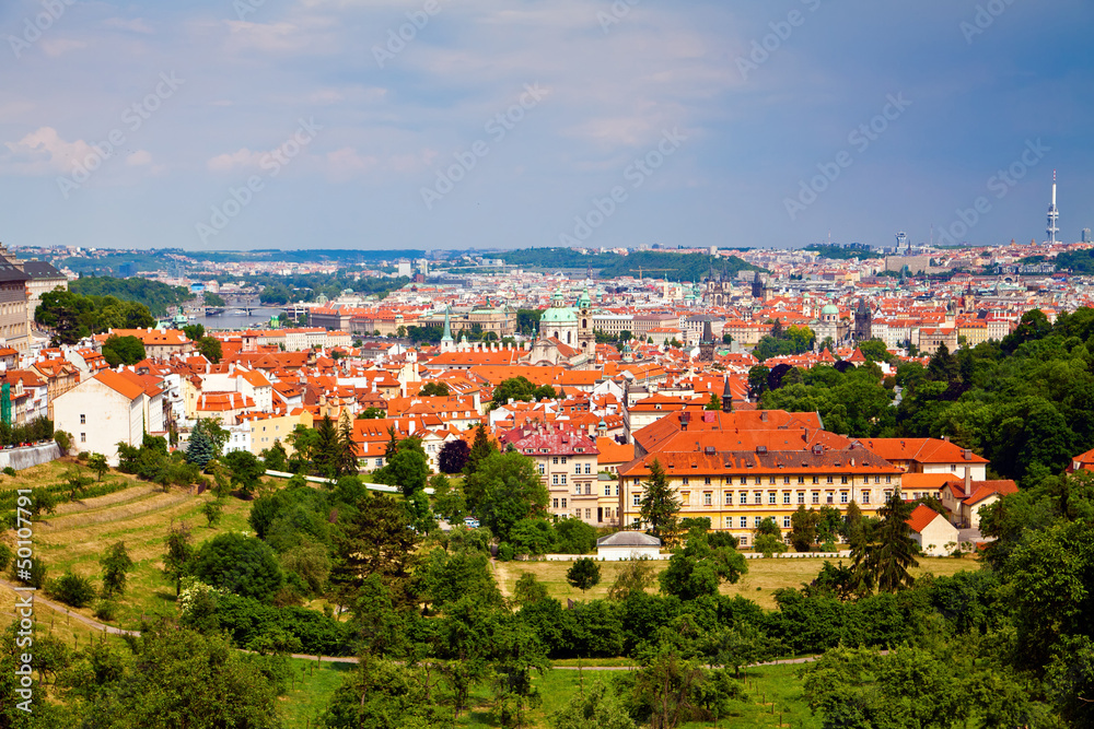 The Prague From Above The Prague From Above