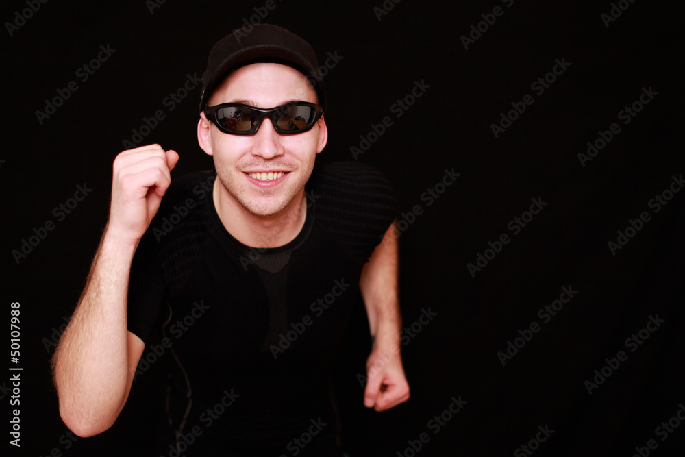 laufender Mann laufender Mann