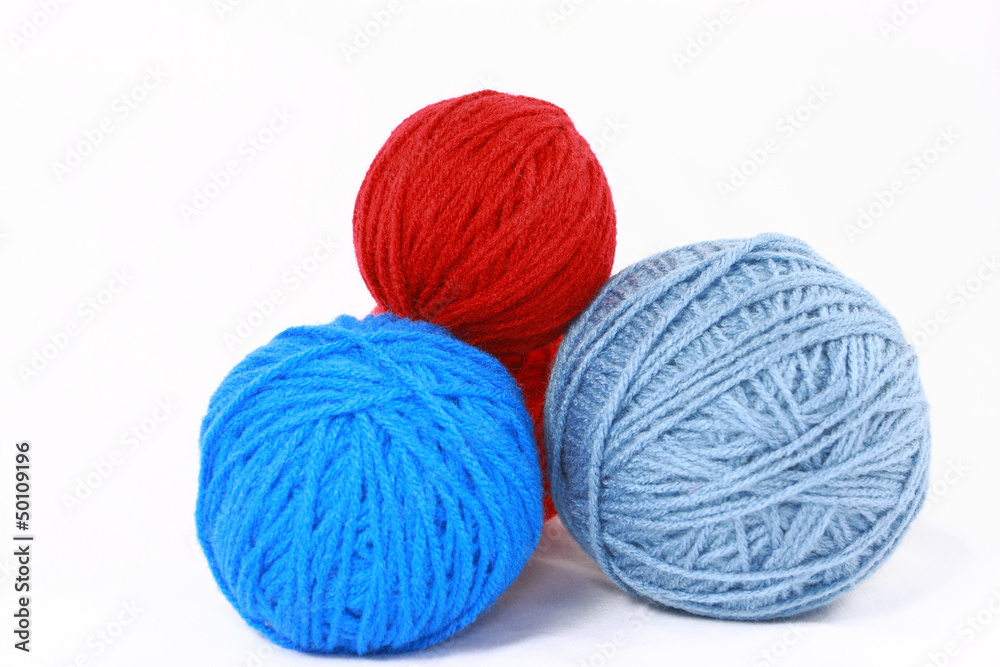 Balls of yarn for knitting, crocheting, and other crafts. Balls of yarn for knitting, crocheting, and other crafts.