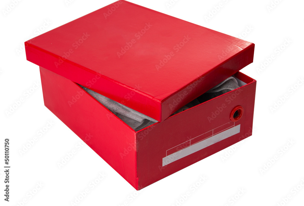 red box isolated red box isolated