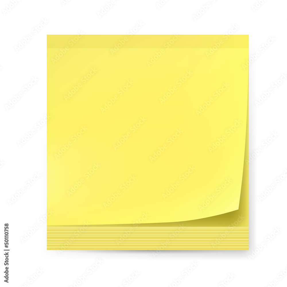 Yellow sticker. Yellow sticker.