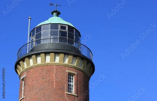 Cuxhaven: Hamburger Leuchtturm bei Alter Liebe