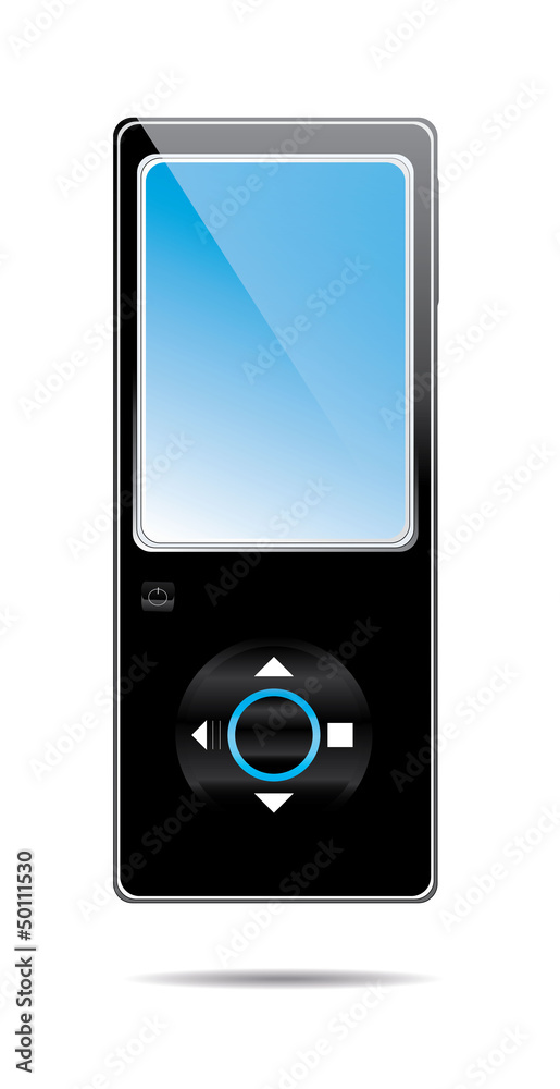 Mp3 player vector