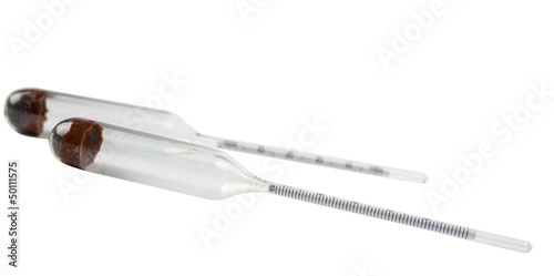 hydrometer isolated