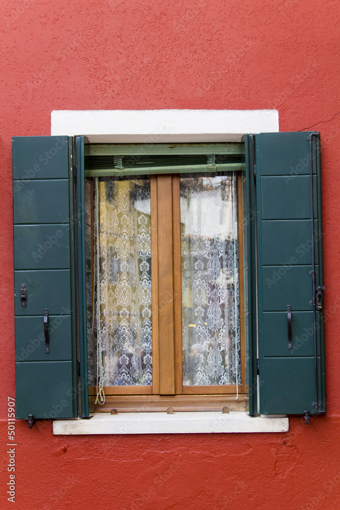 Obraz premium Window from Burano