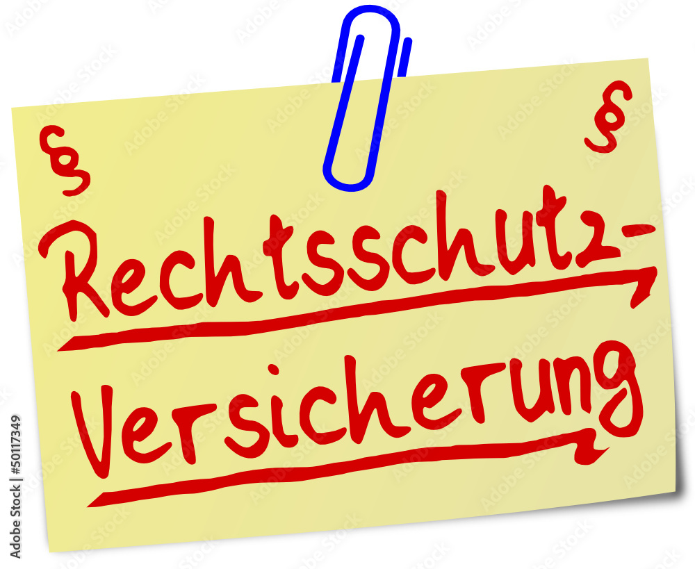Rechtsschutzversicherung Notiz  #130305-svg02