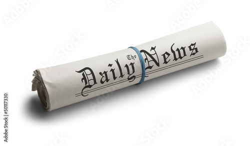 Generic Rolled Up Newspaper
