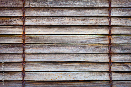 Old Wooden Window Blinds