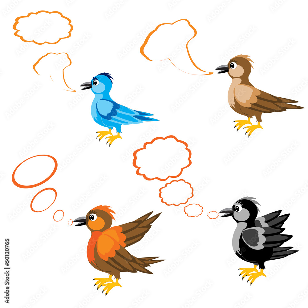 Birds talk Birds talk