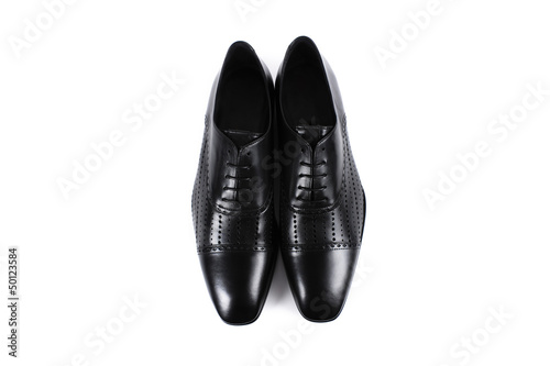 black man's shoes