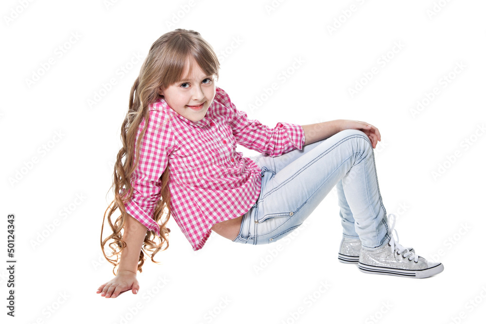 Cute smiling girl Cute smiling girl