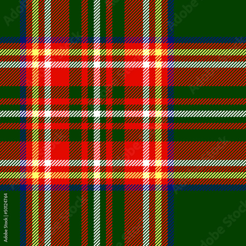 Traditional tartan fabric s...