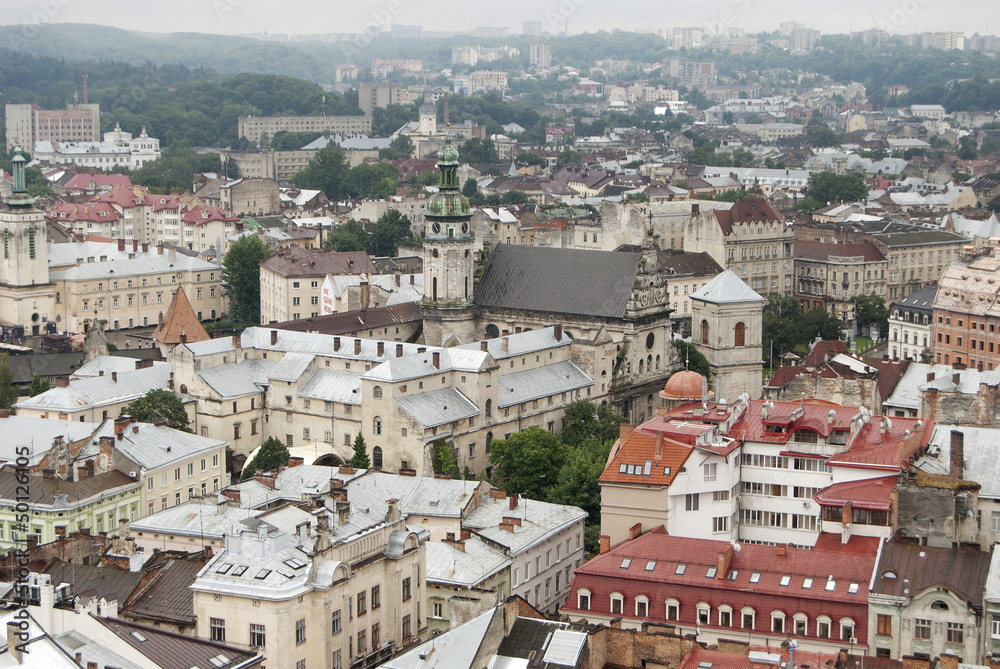 Lvov cityscape