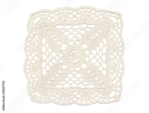 Crochet Doily - White