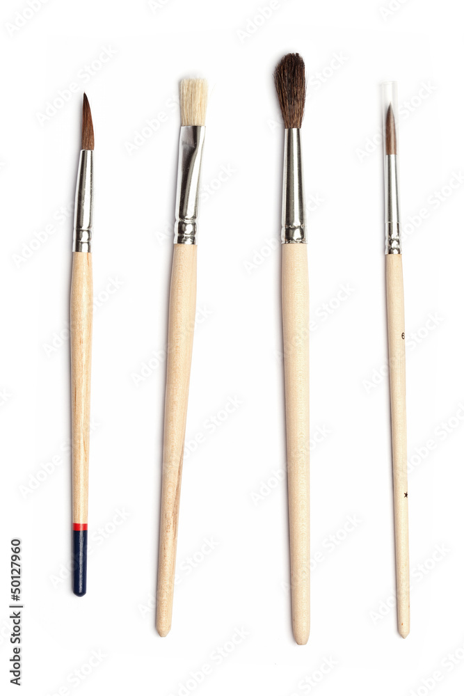 Four Paint Brushes Four Paint Brushes