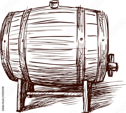 wine barrel
