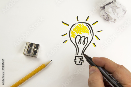 Fotografi Bright Idea