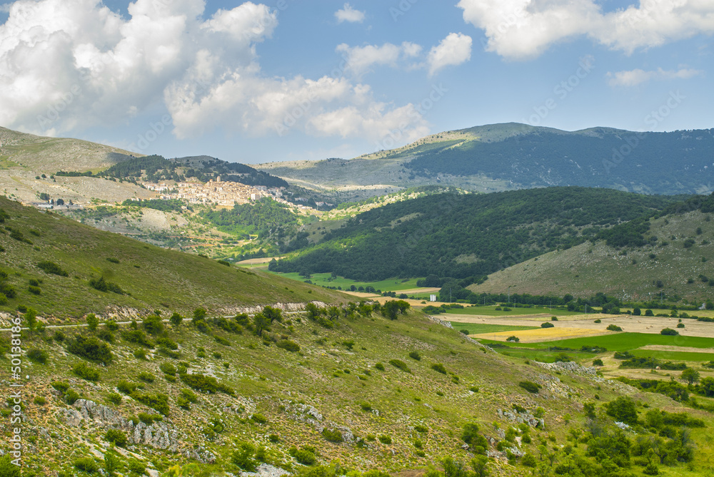 Castel del Monte, panoramic view