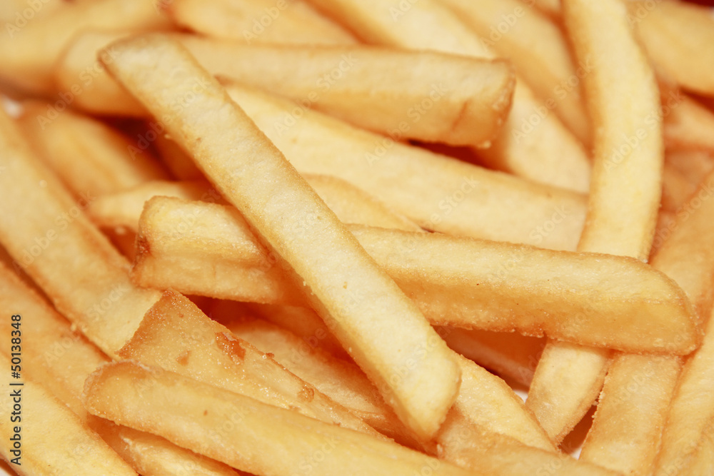 background of french fried background of french fried