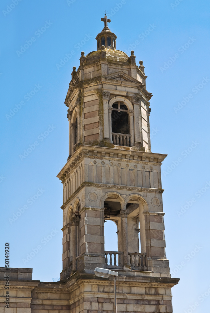 Church of St. Annunziata. Sant'Agata di Puglia. Puglia. Italy.