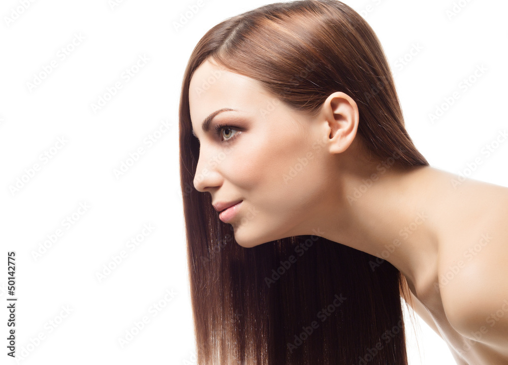 Naklejka premium woman beauty