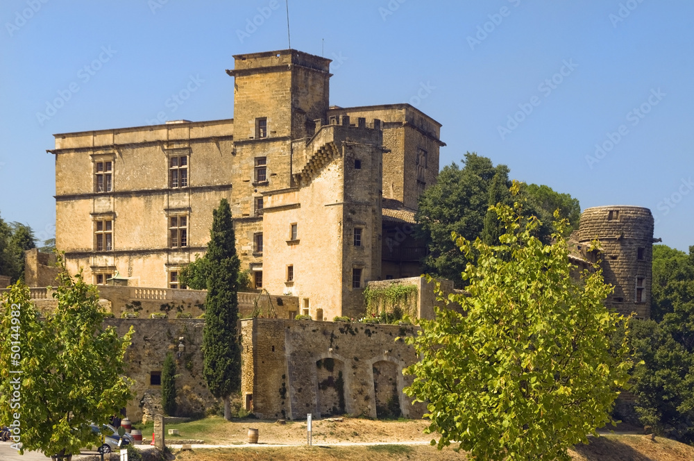 Lourmarin Castle ( chateau de lourmarin ), Provence, France