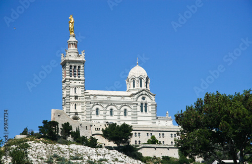 notre dame de la garde à marseille photo