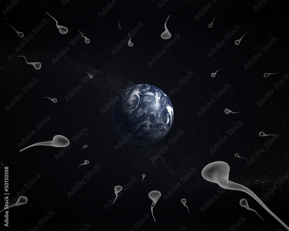 Obraz premium Life from Outer Space