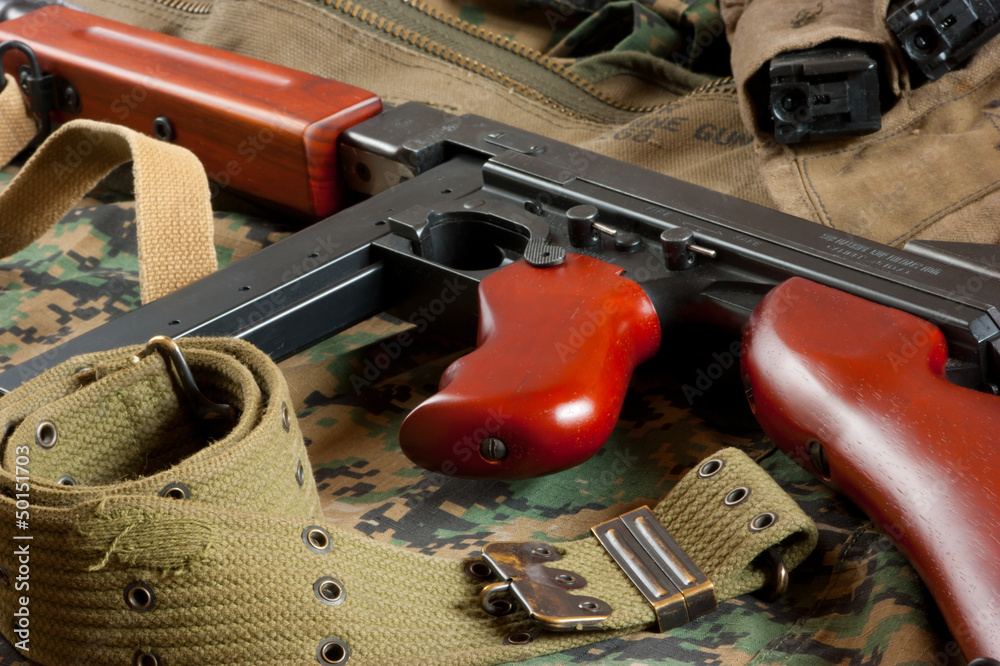 Obraz premium Militaria - Thompson M1A1