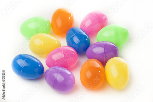 Colored Plastic Easter Eggs © Brent Hofacker