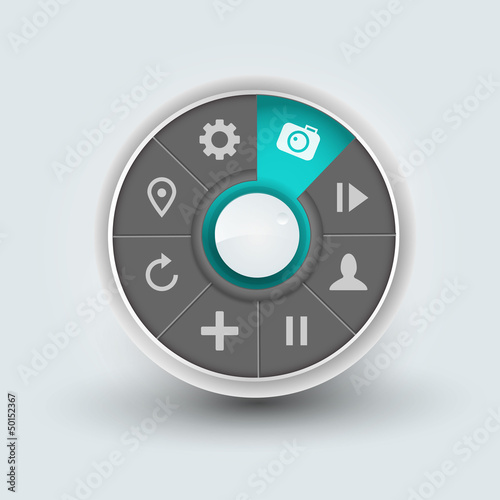 Camera navigation element