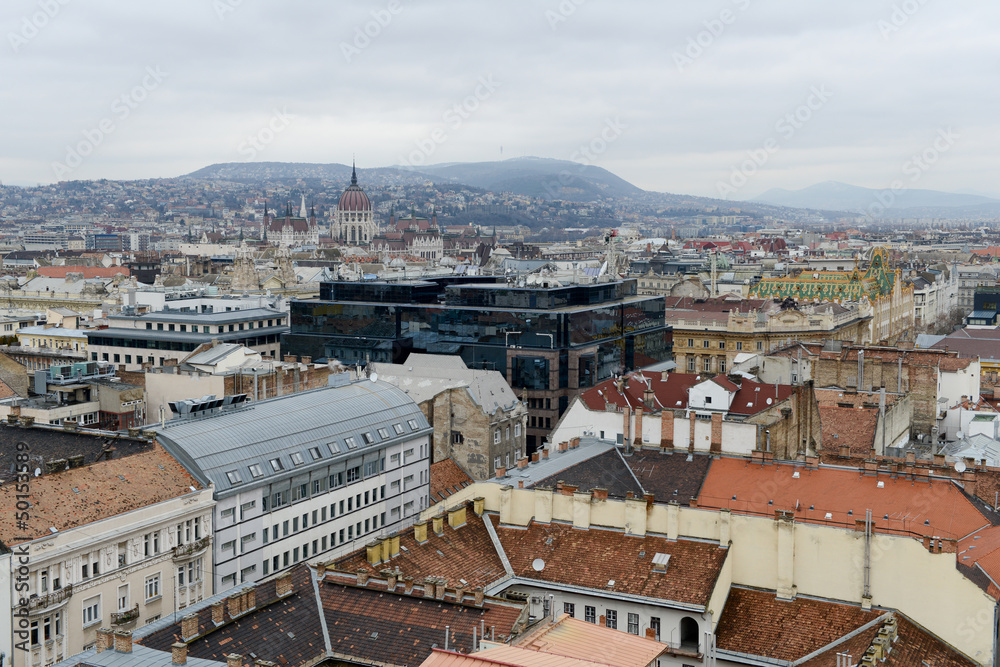Budapest depuis la Basilique Saint-Etienne