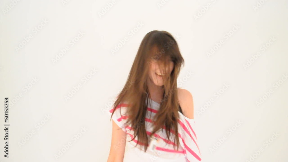 HD720p Young female model dancing just for fun crazy HD720p Young female model dancing just for fun crazy