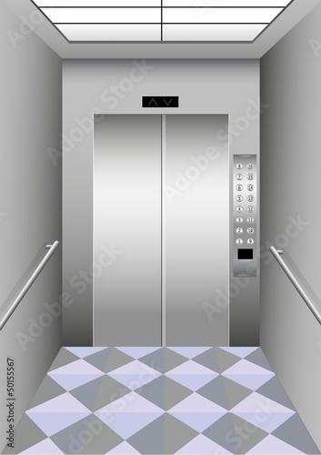 A building elevator