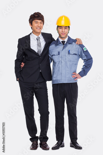 Business man and engineer.