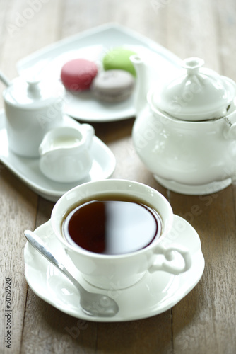 Fototapeta Naklejka Na Ścianę i Meble -  A Cup of Hot Tea