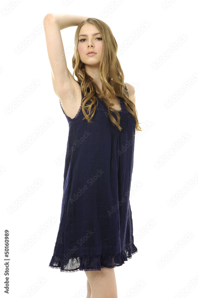 beautiful blonde model poses in black dress beautiful blonde model poses in black dress