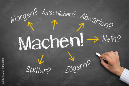 Machen statt abwarten