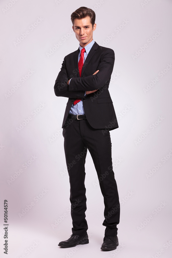 business man with arms folded business man with arms folded