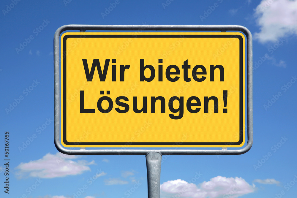 Wir bieten Lösungen